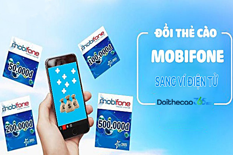 Đổi thẻ cào mobifone sang ví điện tử